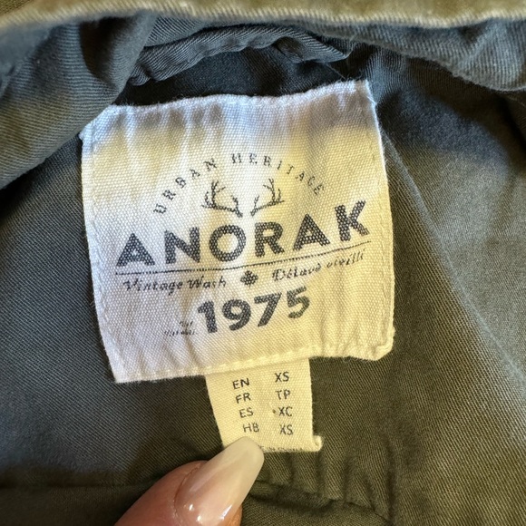 PTP 19 inches length 29 inches size extra small olive green jacket - Picture 3 of 9